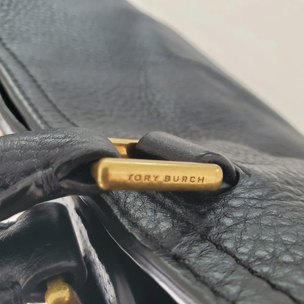 Tory Burch Black Francis Satchel / Crossbody Bag